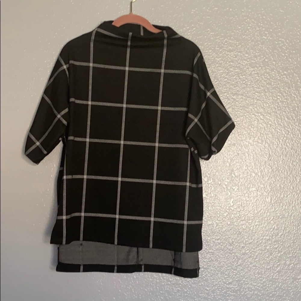 Piphany Rockefeller top in black and cream